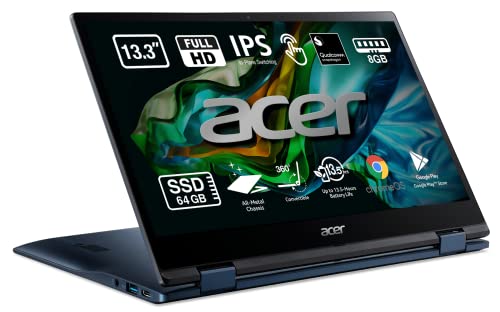 Acer Chromebook Spin 513 CP513-1H -Ordenador Portátil 2 en 1 Convertible y Táctil 13.3