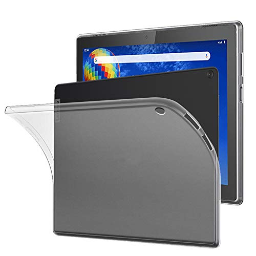 NUPO Funda para Tablet, Ultra Slim Translucent Soft TPU Silicona Tablet Crystal Transparente Carcasa Case Lenovo Tab M10 Plus TB-X606F 10.3 pulgadas.