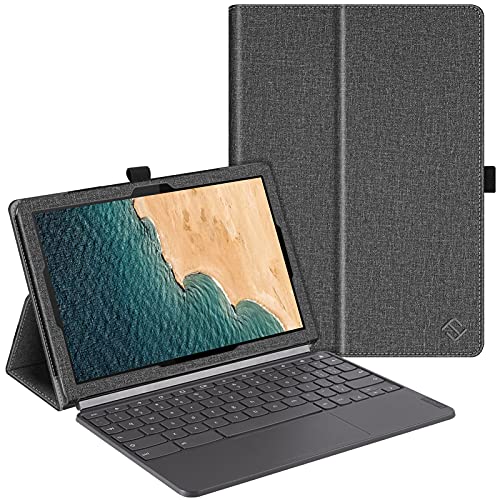 Fintie Folio Funda Compatible con Lenovo IdeaPad Duet Chromebook - Tablet de 10.1