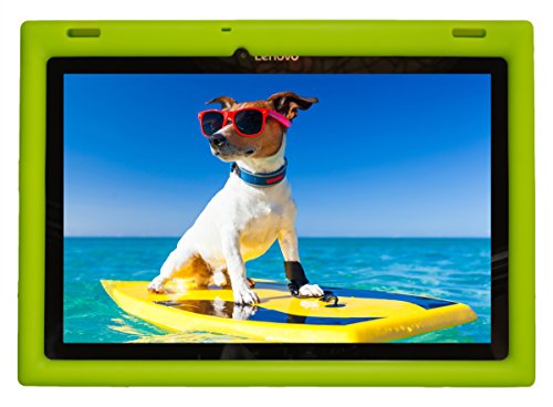 BobjGear Carcasa Resistente para Tablet Lenovo 10 TB-X103F and Tab 2 A10-30, Tab2 X30F - Bobj Funda Protectora (Verde)